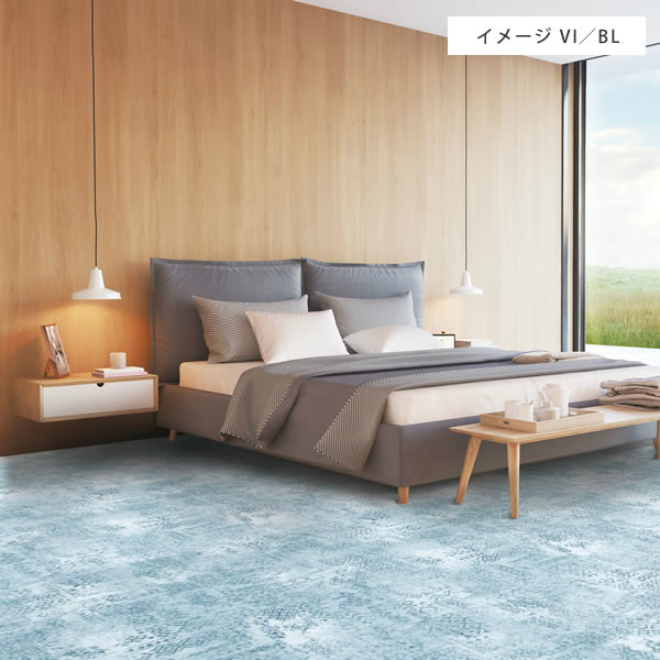 おしゃれなデザインのしっかりとしたナイロン製ラグ ニケ 352×440cm
