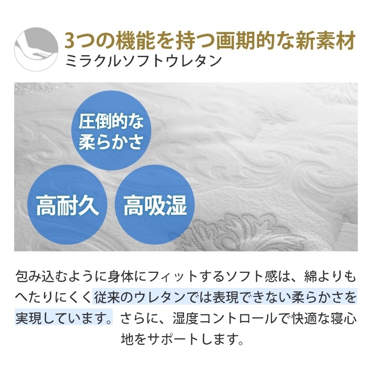 開梱設置】シーリー Sealy クラウンジュエル ガーナイト4 SD