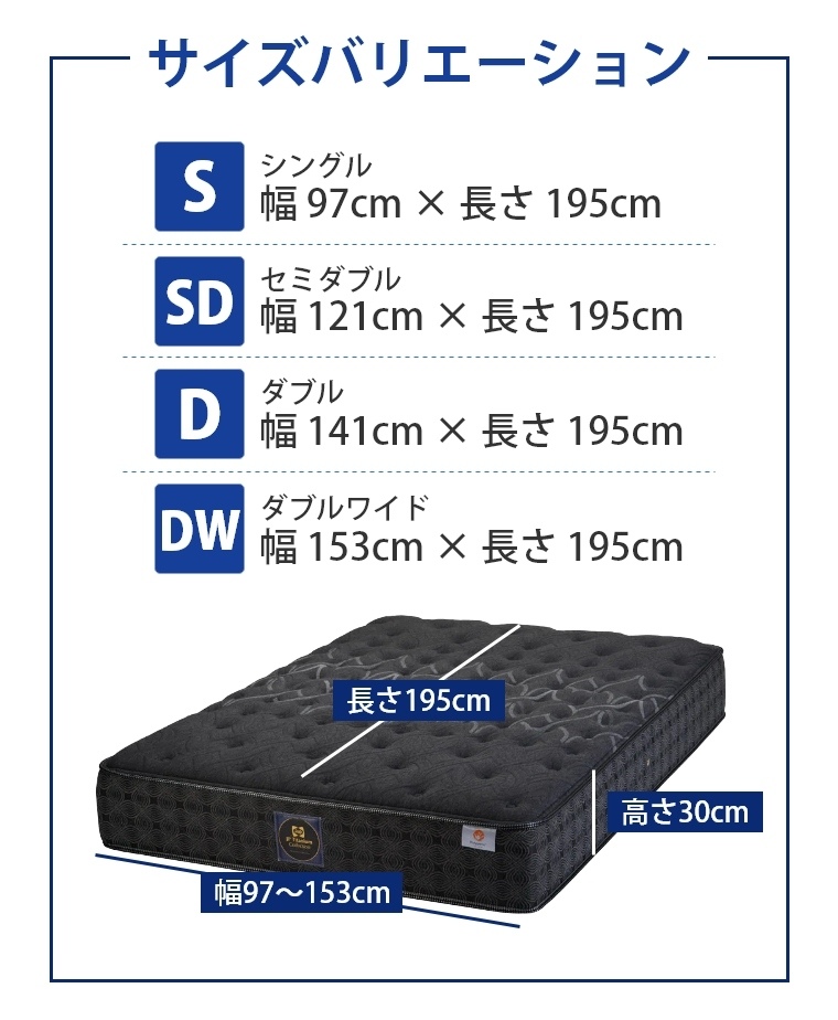 開梱設置】シーリー Sealy チタンコレクション ラグラス3 S シングル