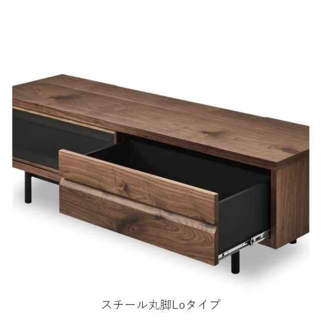 開梱設置】 YORO（ヨウロウ） テレビボード 150TV 台輪 スチール