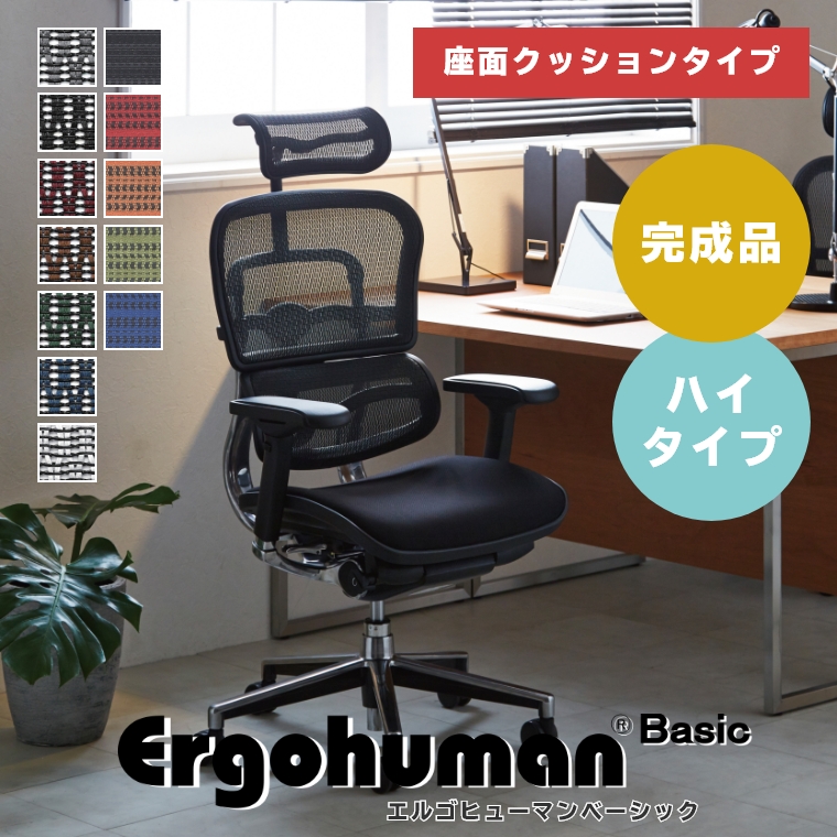 売り切れ必至！ Ergohuman Basic エルゴヒューマン ベーシック EH-HBM