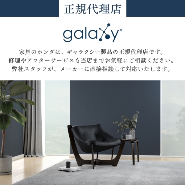 開梱設置】ギャラクシー galaxy® ルナ ローバックチェア