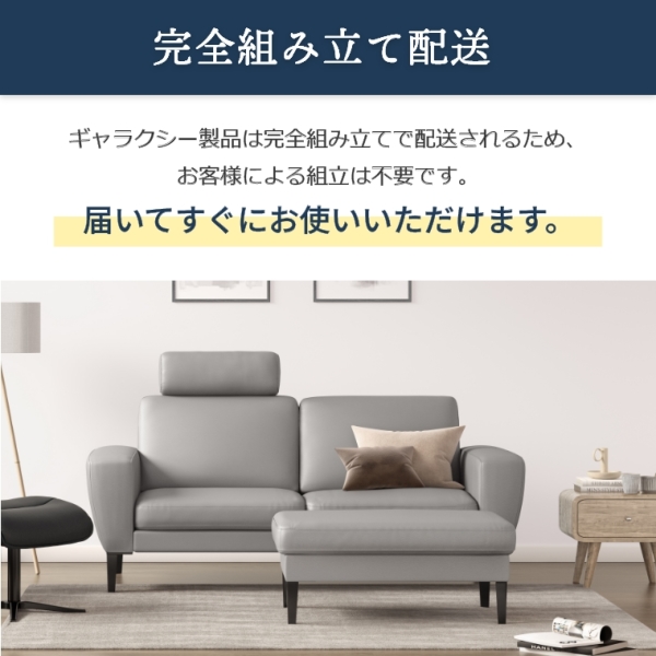 開梱設置】ギャラクシー galaxy® ノールダール ソファ 2.5人掛け