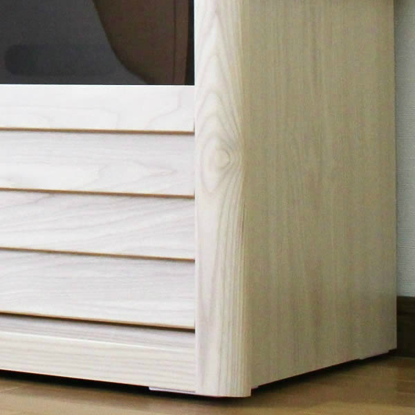 アッシュ無垢の178TVボード｜家具・インテリアの通販なら家具の