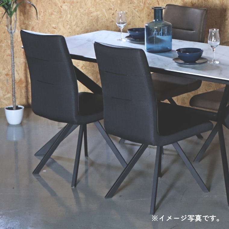 2脚セット(同色)】疲れにくいハイバックタイプ RAY chair UP 323 BR/UP