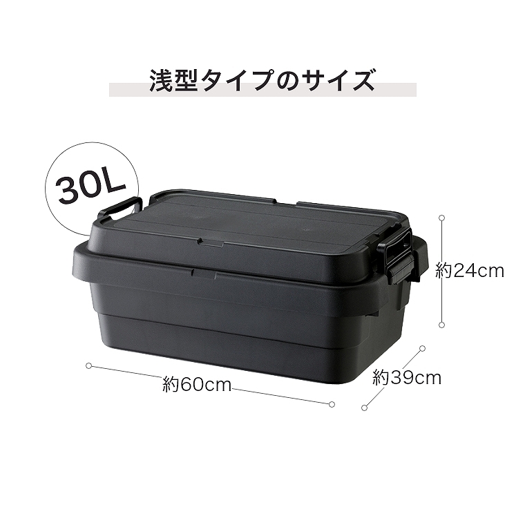 アウトドアでも室内でも大活躍するマルチ収納ボックス トランクカーゴ