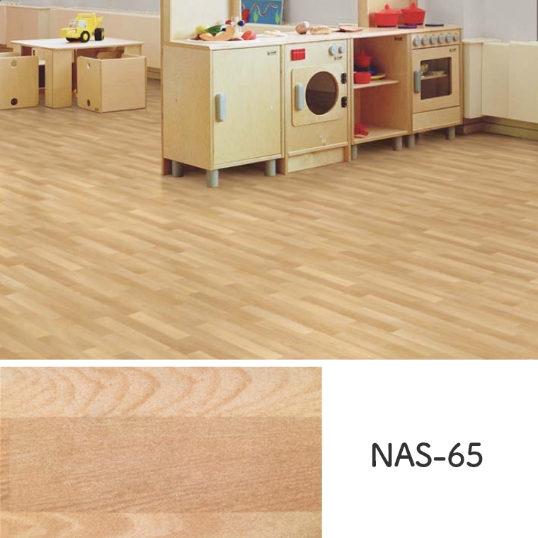 無料カットサンプル】フローリングに見えて、ソフトな踏み心地 ロボ