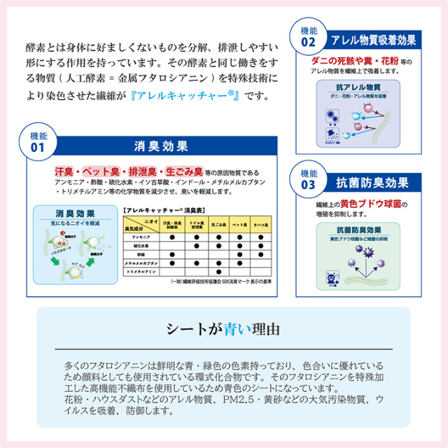 安心の日本製！抗菌・消臭機能付きの多機能ラグカーペット 3畳（176