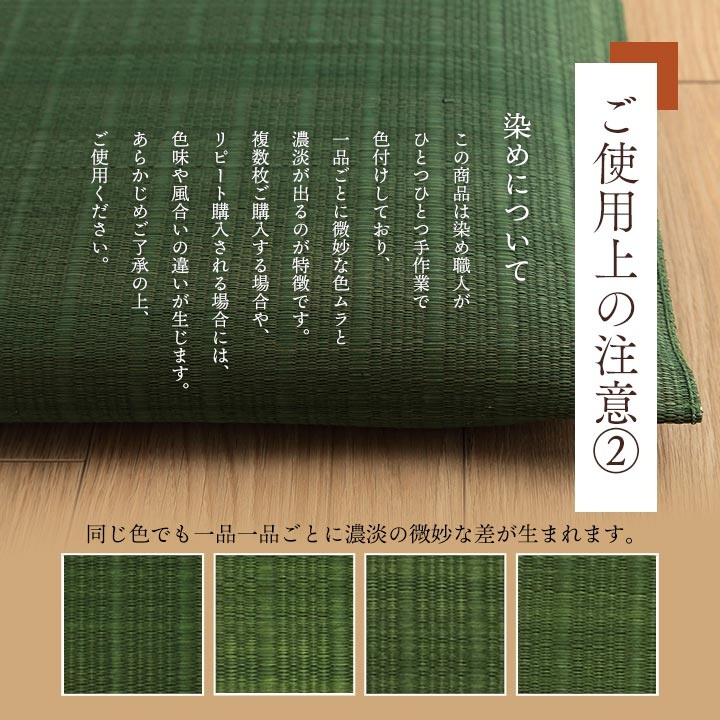 3層構造でへたりにくい い草の座布団 同色2枚セット 55×55cm イケヒコ