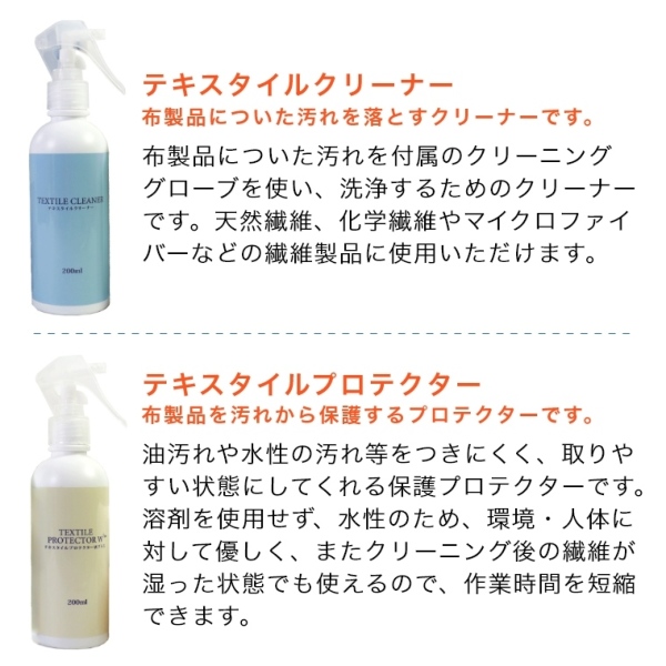テキスタイルマスター テキスタイルケアキット 家具のホンダ