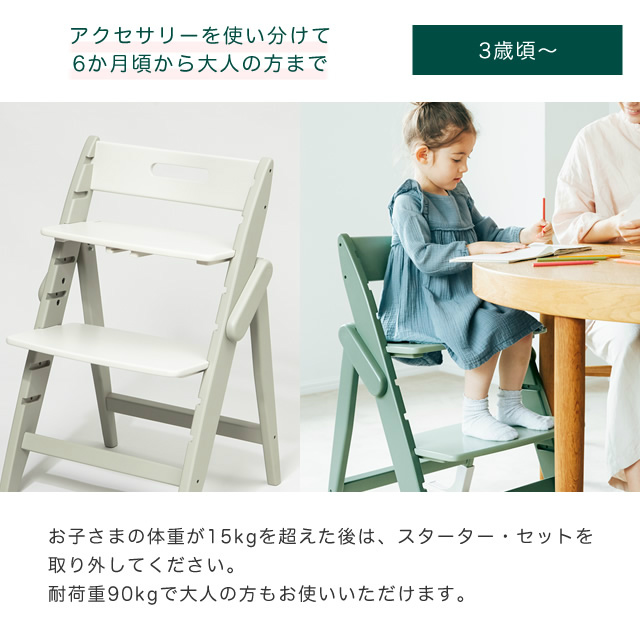 4点セット】 木製ベビーハイチェア YIPPY COZY イッピーコージィ moji japan モジ （ガード＆クッション付き） （6か月～18か月頃 ）｜家具・インテリアの通販なら家具のホンダ