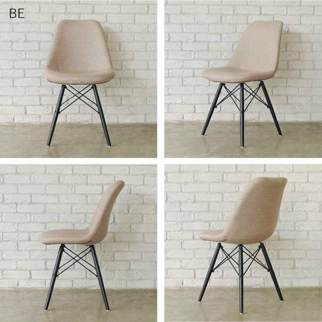 シンプルなデザインのシャープで大人なチェア CORTE CHAIR コルテ