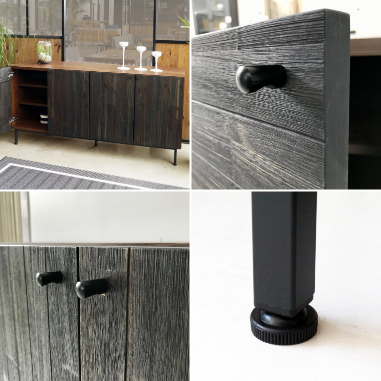 安心品質の日本製テレビボード。 クイナ 156 サイドボード ガルト