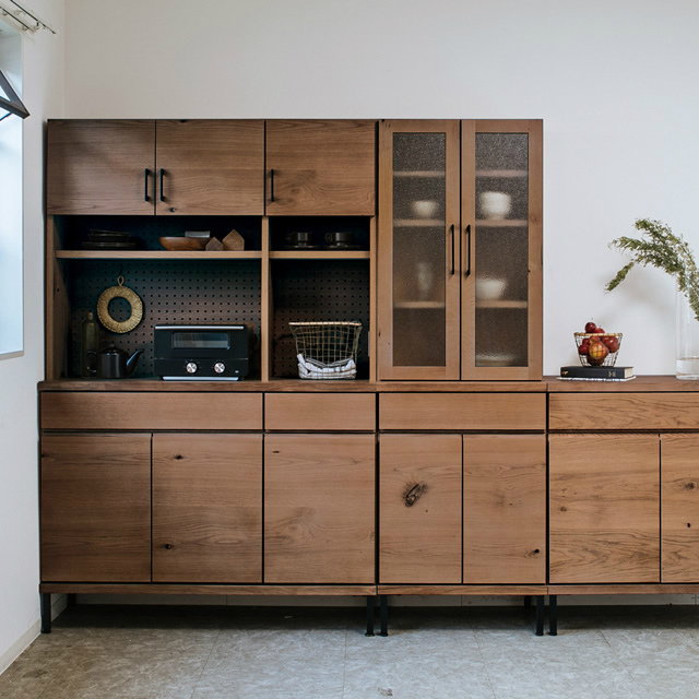 ienowa EMI 60食器棚　ウォールナット材　展示品 ienowa EMI 60食器棚 ウォールナット材 展示品 - メルカリ