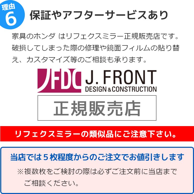 割れない鏡 鏡 全身鏡 フィルムミラー ジャンボ姿見 リフェクスミラー