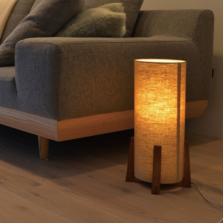 リネン生地から漏れるやさしい灯り TOTEM Table トーテム
