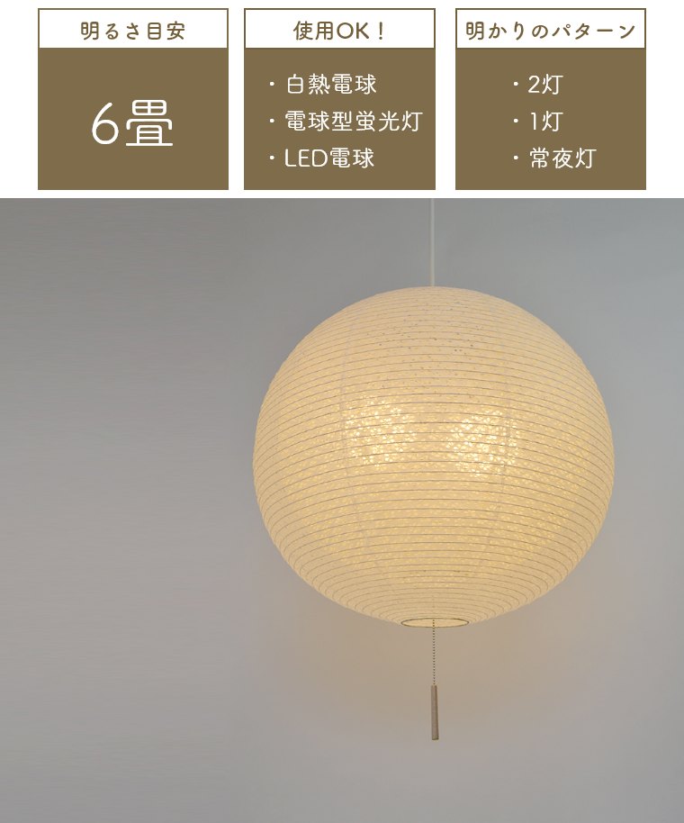 彩光デザイン 和照明 和紙照明 ペンダントライト 2灯 電球別売 SPN2
