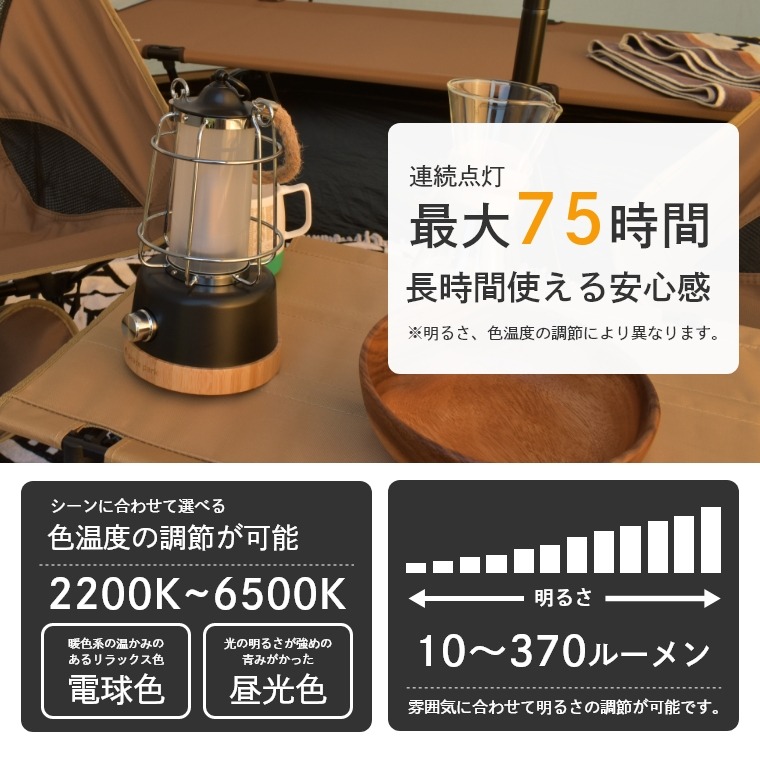 ♡ ポータブル 270 ° ピボット吊りファン夜の光キャンプファン