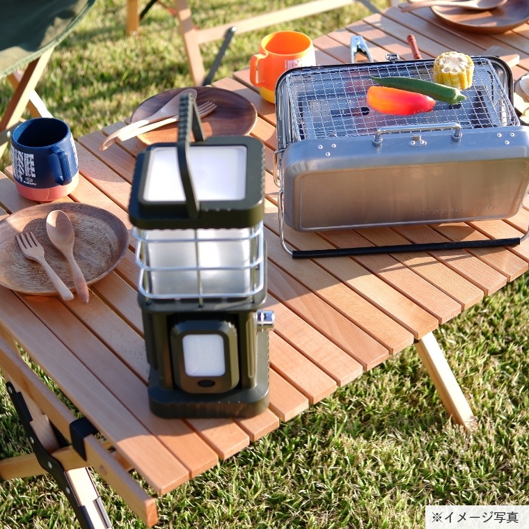 アウトドア ライト USB 充電式 スピーカー&ライト付き ワイルドランプ