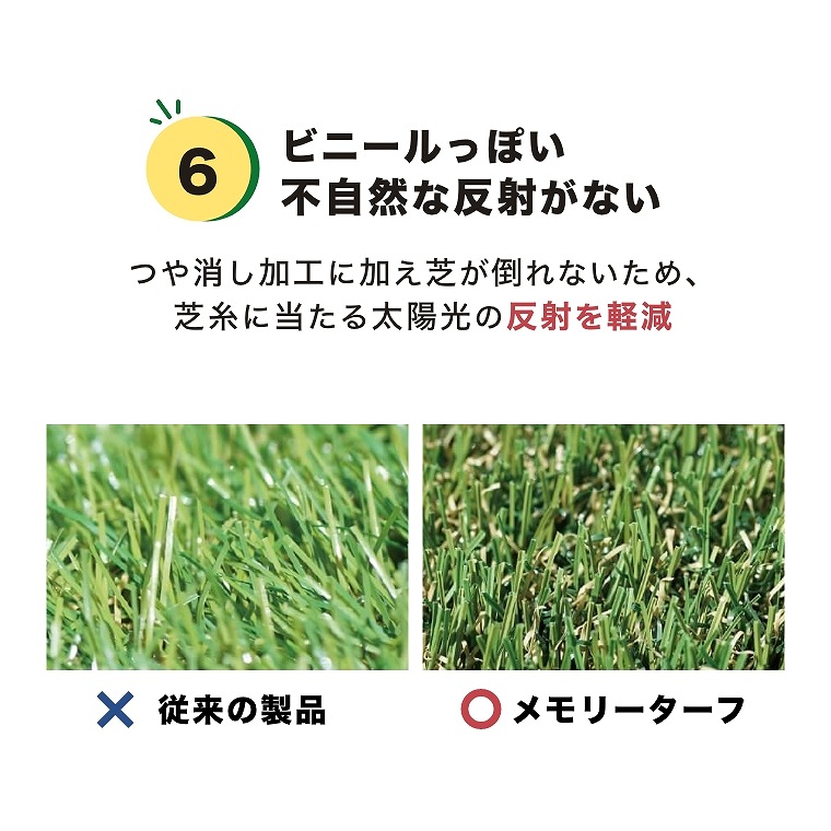 場所を選ばない人工芝 ロール 95mm×5m 芝丈28mm ユニオンビズ メモリー