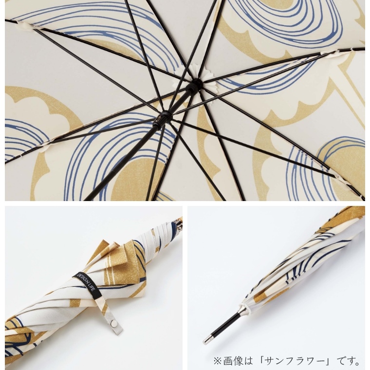 誰かに自慢したくなるような個性的な傘 YUKIYAMA ユキヤマ 親骨：60cm