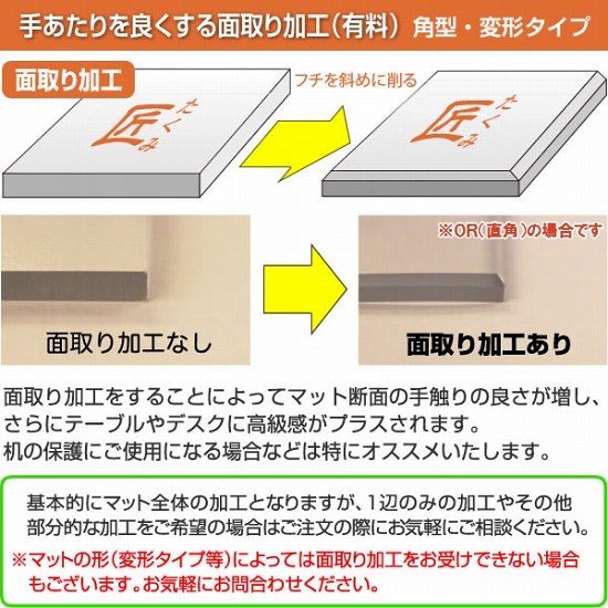 TAKUMI デスクマット テーブルクロス テーブルマット 透明